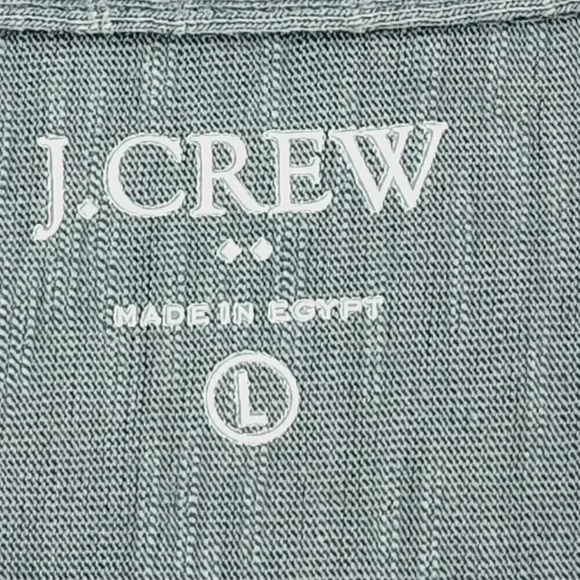 J. Crew Button down Long sleeve Men's Shirt L Cotton Patterned 3444C - Picture 3 of 6
